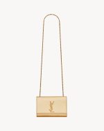 YSL KATE SMALL IN METALLIC LEATHER